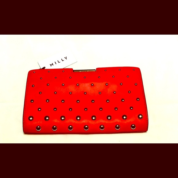 Milly Logan Stud Small Frame Clutch - Picture 1 of 6